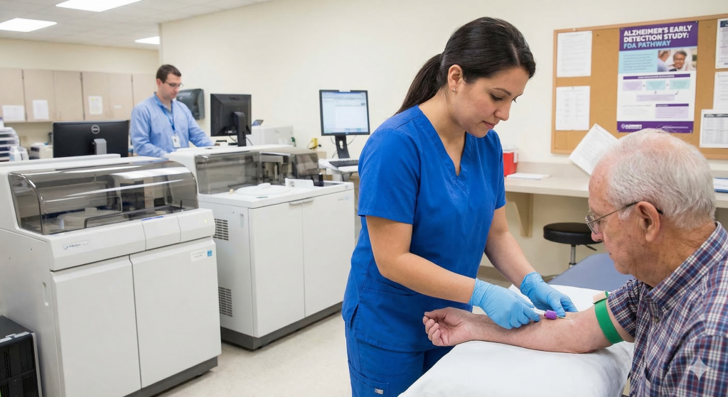 Alzheimer's from a blood sample