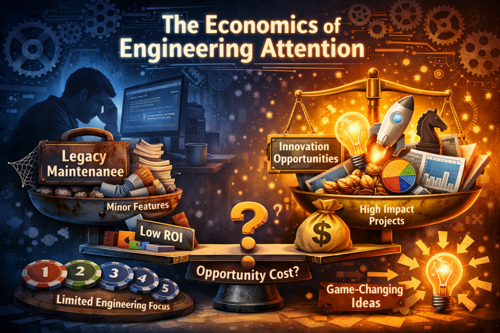 Economics of Engineering Attention